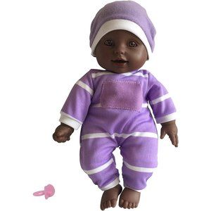 11" Baby Doll Toy for Kids Pacifier Accessory Included